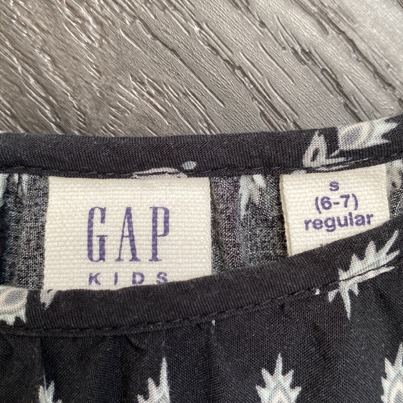 Girls Long Sleeve Gap Dress - Picture 4 of 6